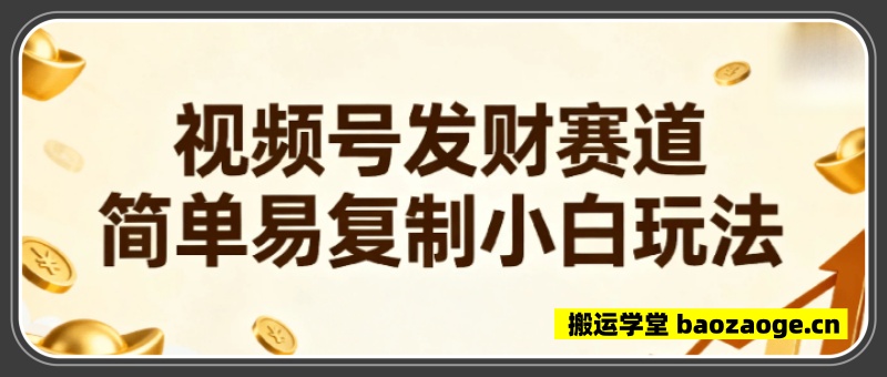 视频号发财赛道，单条7W点赞，变现四位数