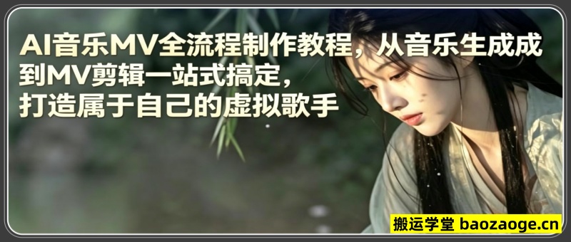 AI音乐MV全流程制作教程，从音乐生成到